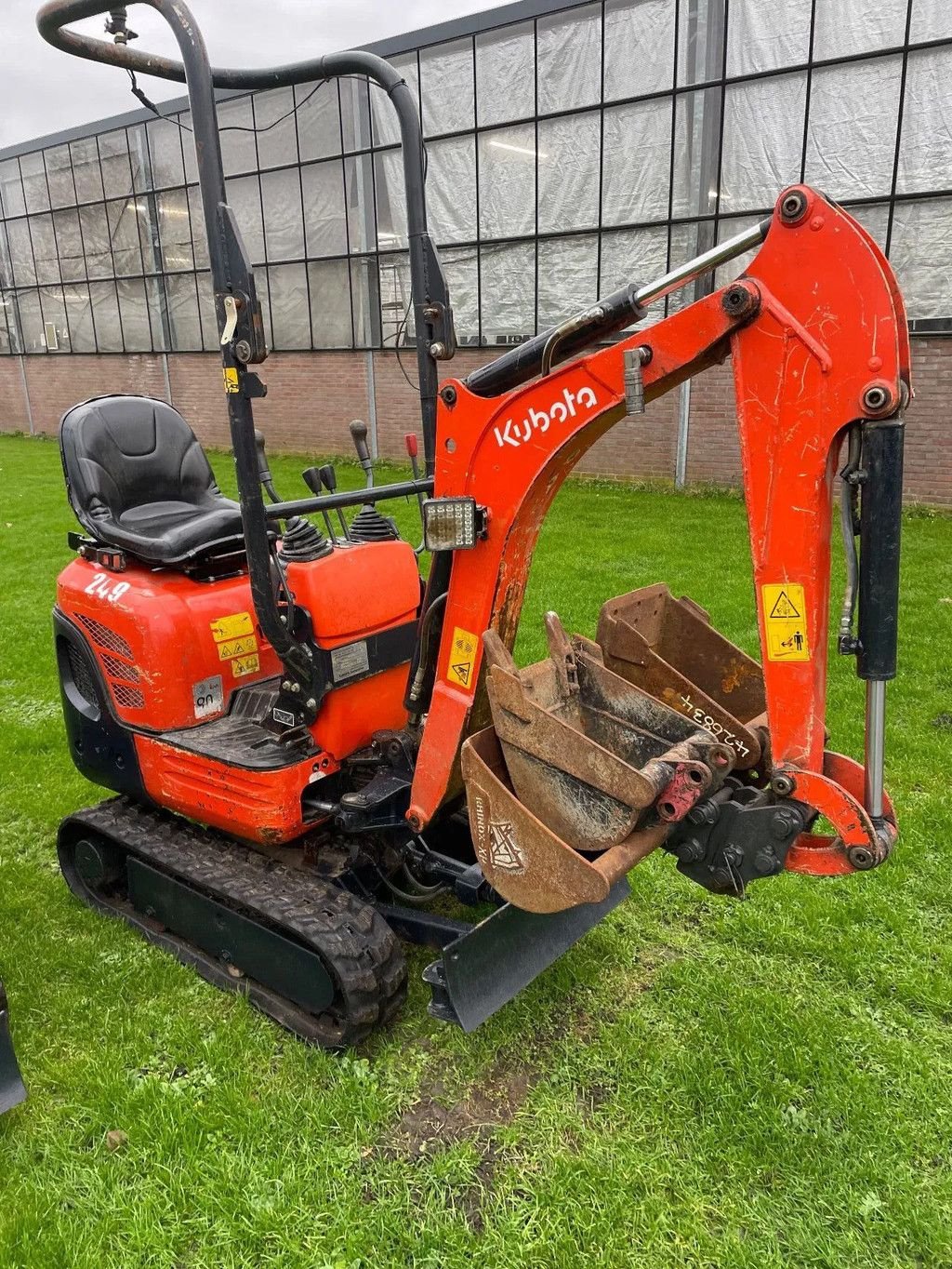 Minibagger des Typs Kubota Minigravers K008 bouwjaar 2019, Gebrauchtmaschine in Kwintsheul (Bild 4)