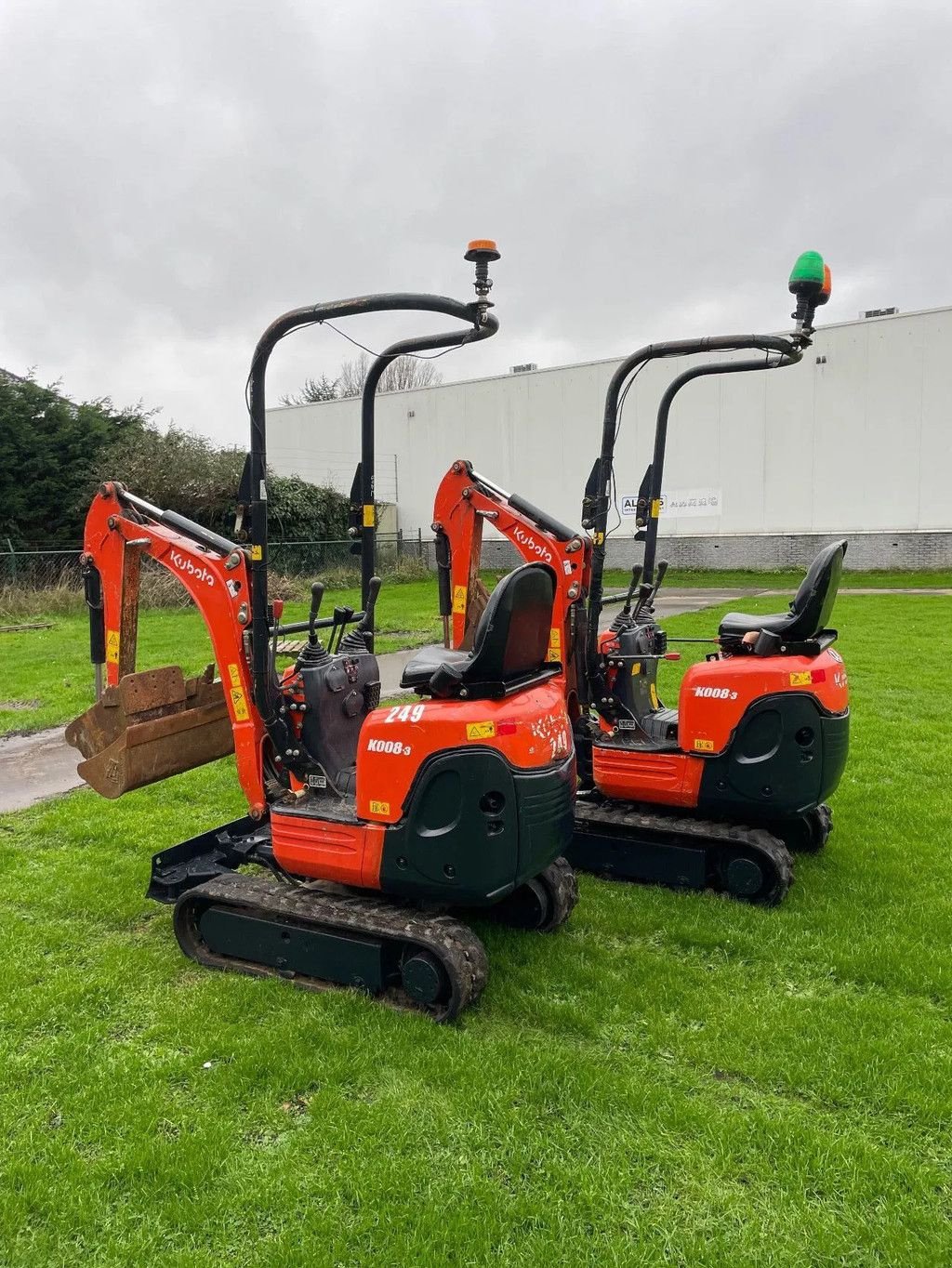 Minibagger des Typs Kubota Minigravers K008 bouwjaar 2019, Gebrauchtmaschine in Kwintsheul (Bild 1)