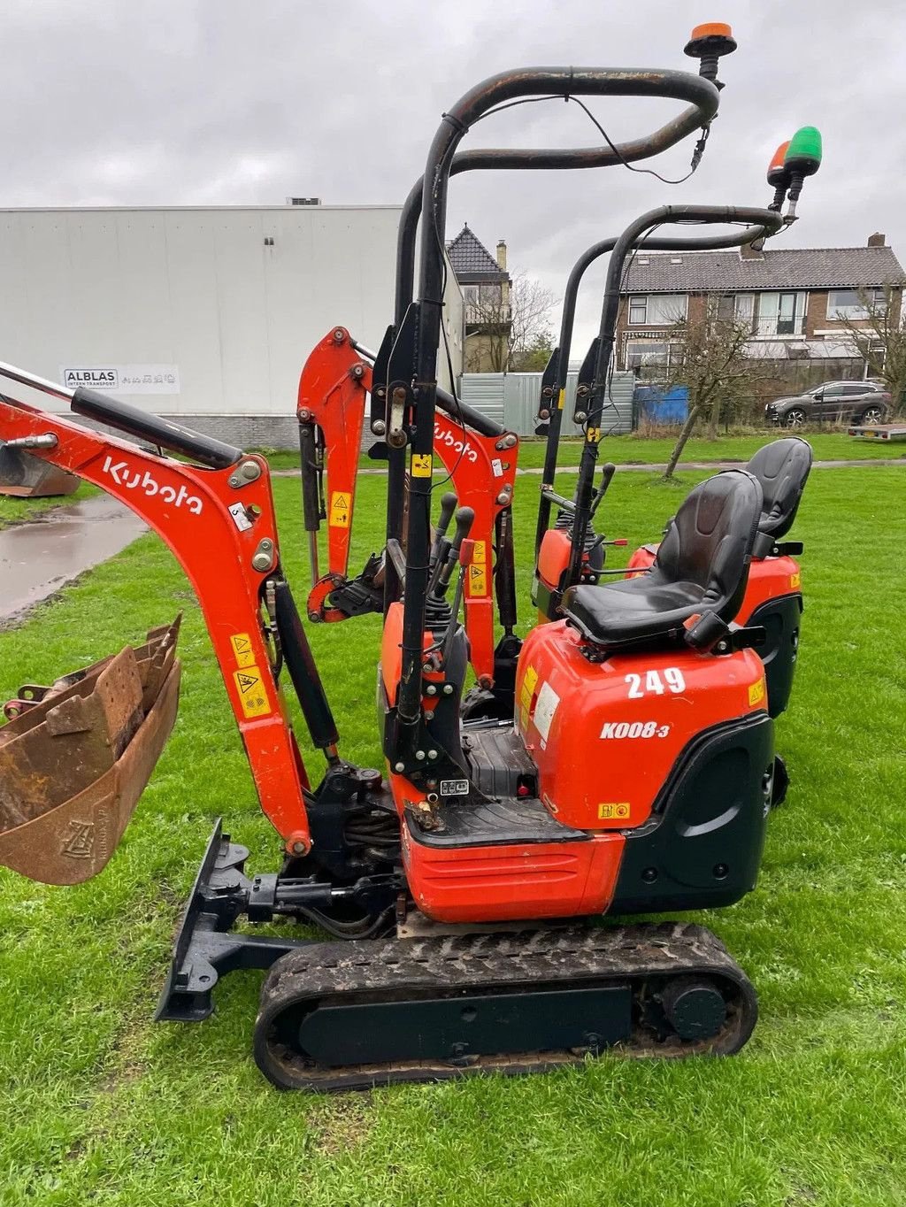 Minibagger des Typs Kubota Minigravers K008 bouwjaar 2019, Gebrauchtmaschine in Kwintsheul (Bild 2)