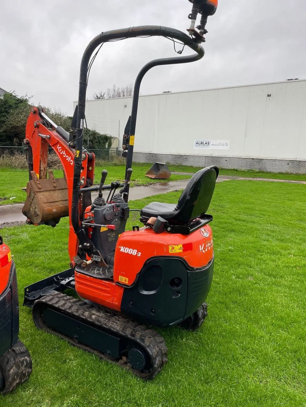 Minibagger des Typs Kubota Minigravers K008 bouwjaar 2019, Gebrauchtmaschine in Kwintsheul (Bild 8)