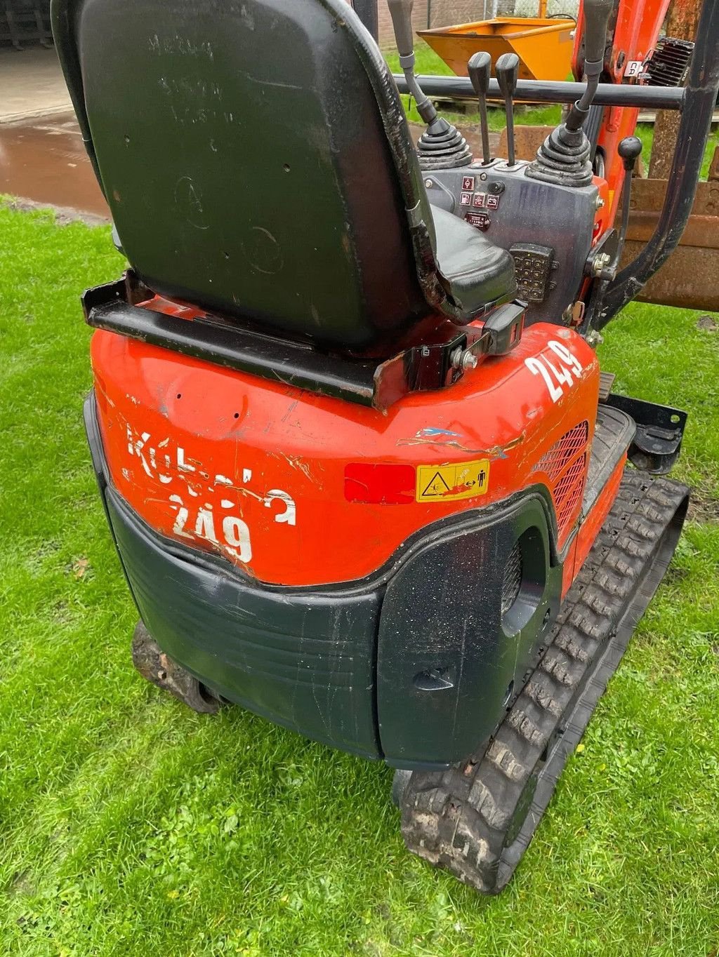 Minibagger des Typs Kubota Minigravers K008 bouwjaar 2019, Gebrauchtmaschine in Kwintsheul (Bild 5)