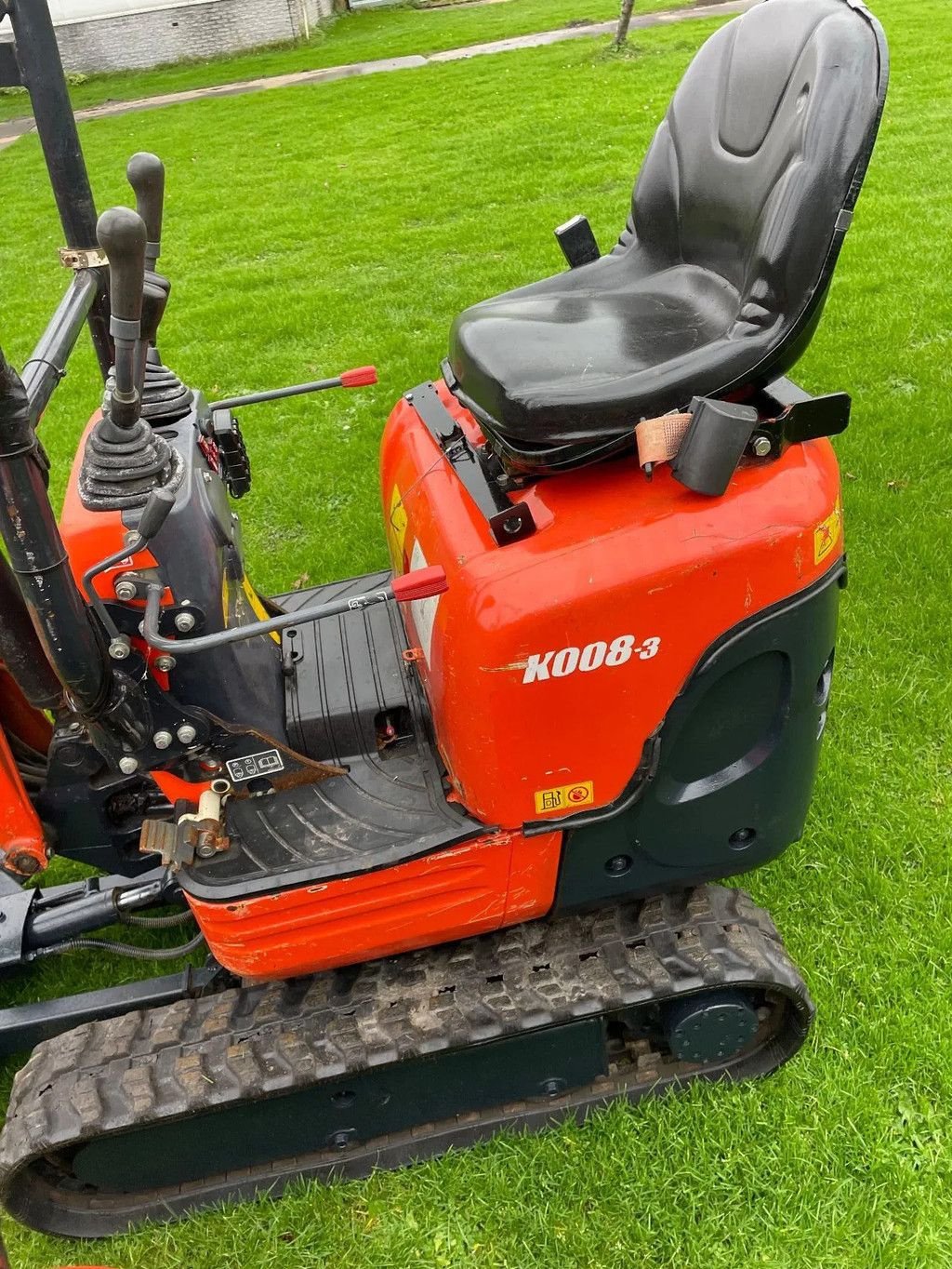 Minibagger des Typs Kubota Minigravers K008 bouwjaar 2019, Gebrauchtmaschine in Kwintsheul (Bild 9)