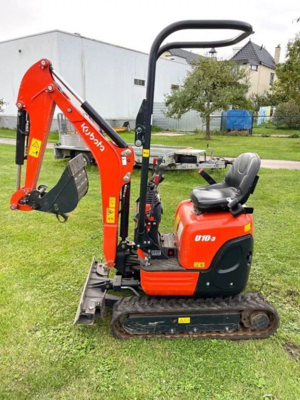 Minibagger tip Kubota Nieuwstaat U10-3 slechts 187 echte uren!, Gebrauchtmaschine in Kwintsheul (Poză 2)