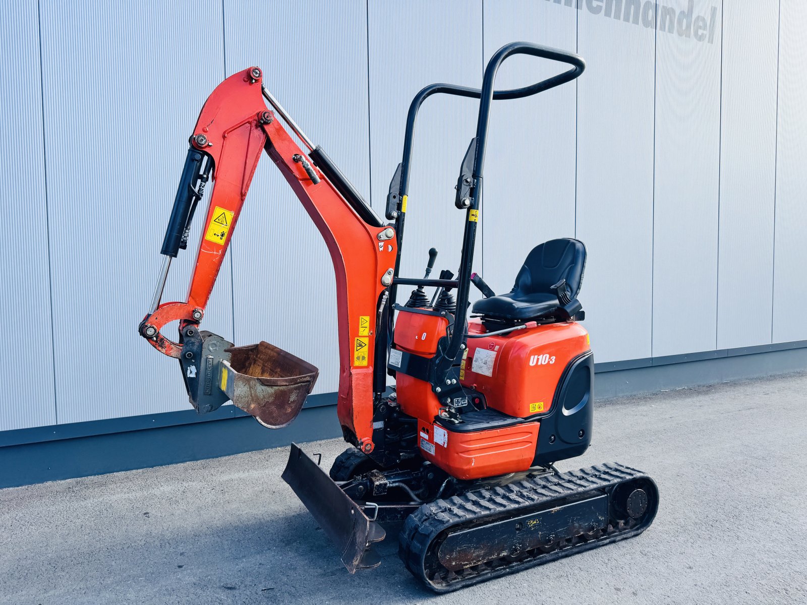 Minibagger des Typs Kubota U 10-3, Gebrauchtmaschine in Falkenstein (Bild 4)