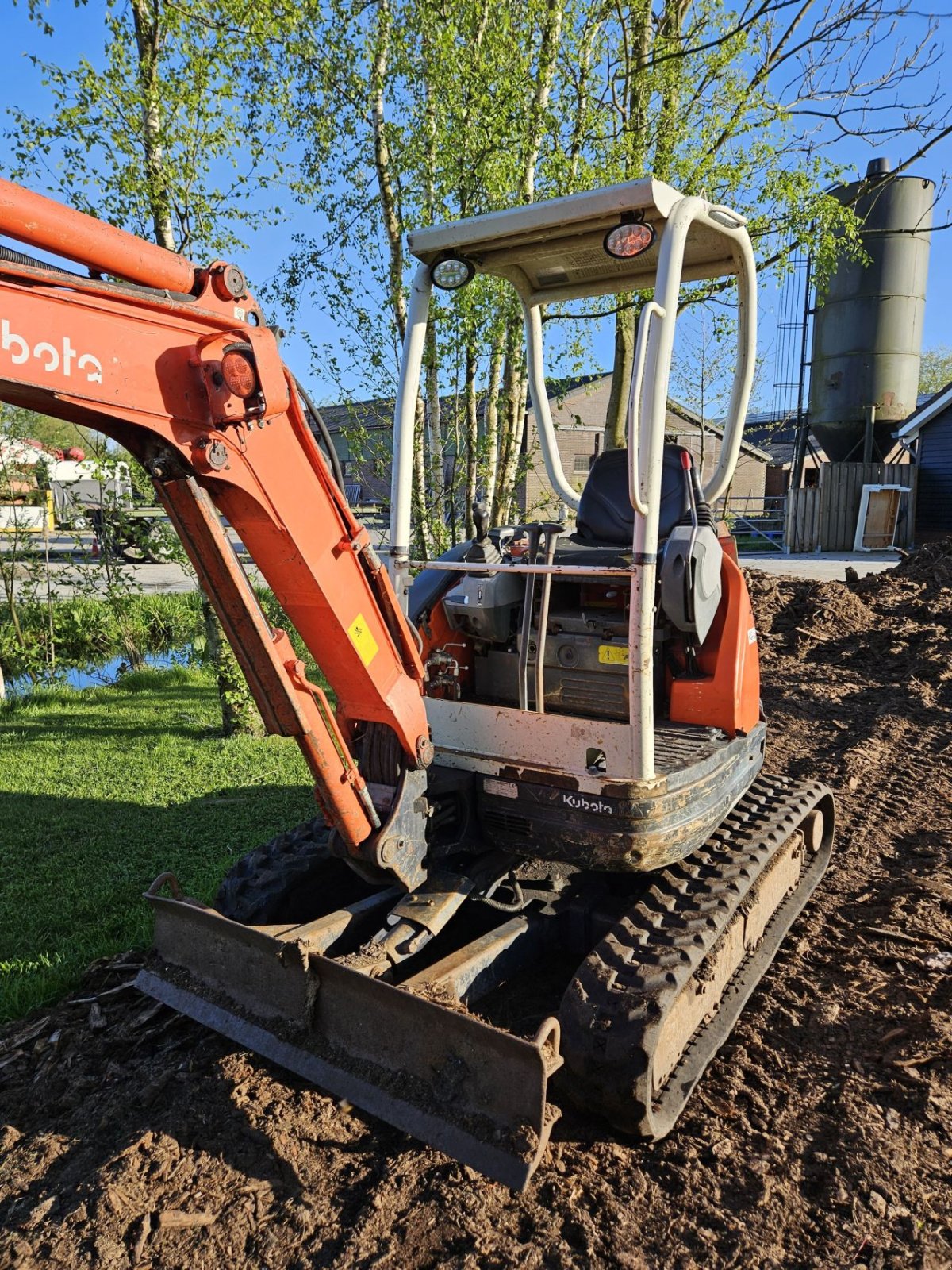 Minibagger Türe ait Kubota U 20, Gebrauchtmaschine içinde ZEGVELD (resim 1)