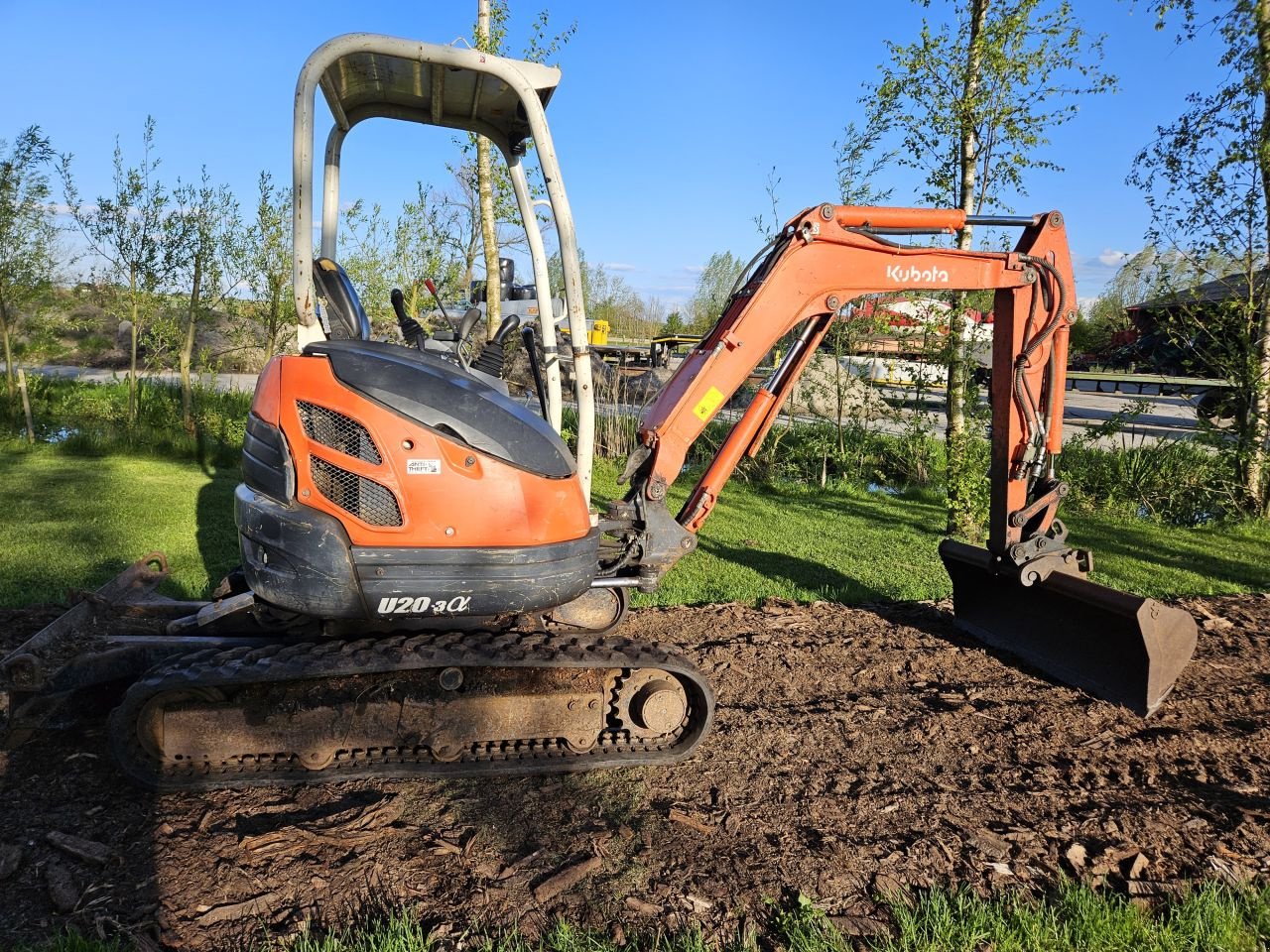 Minibagger του τύπου Kubota U 20, Gebrauchtmaschine σε ZEGVELD (Φωτογραφία 5)