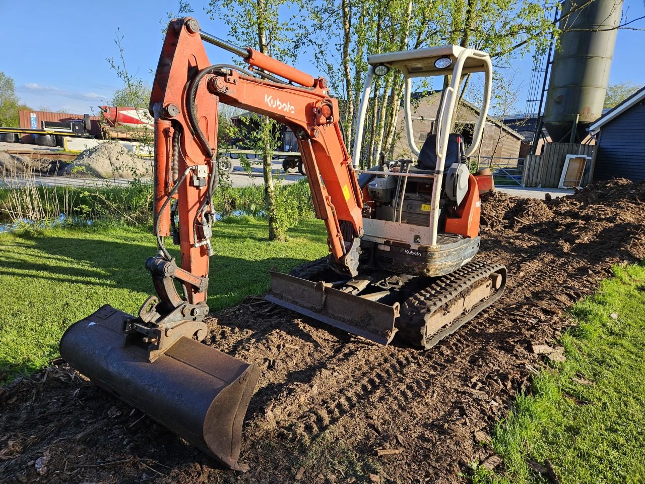 Minibagger типа Kubota U 20, Gebrauchtmaschine в ZEGVELD (Фотография 3)