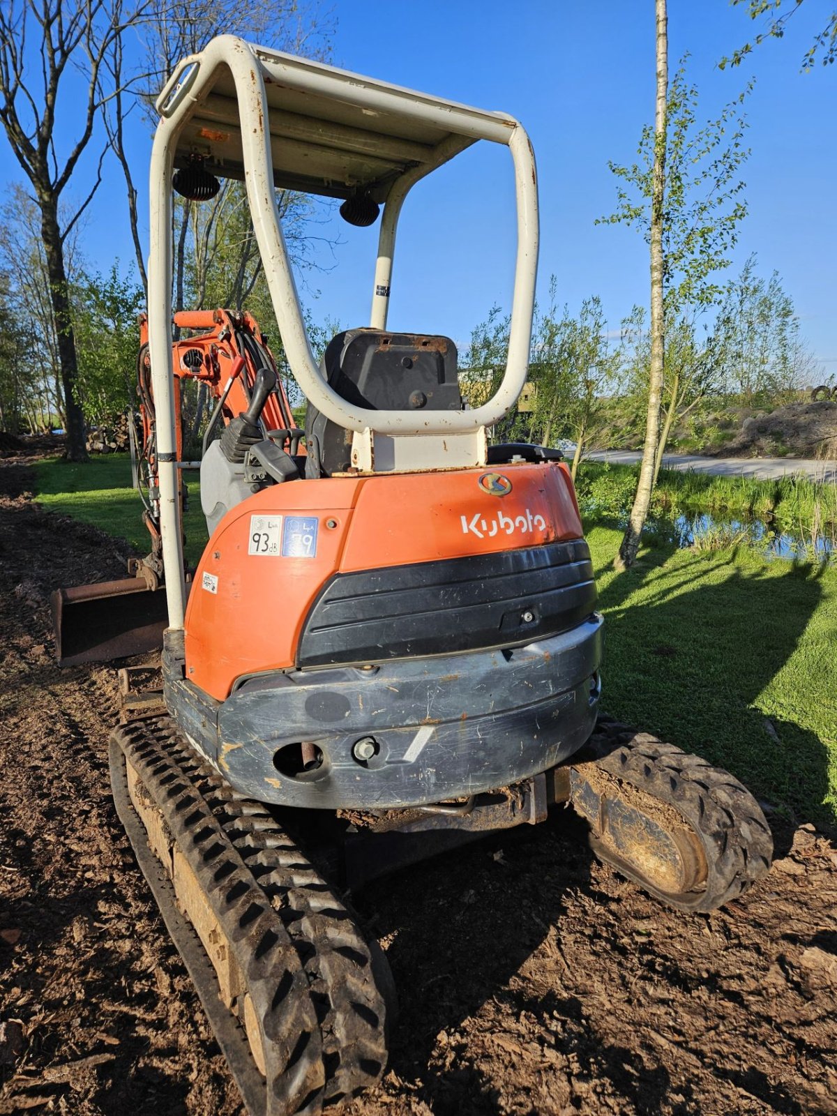 Minibagger Türe ait Kubota U 20, Gebrauchtmaschine içinde ZEGVELD (resim 2)