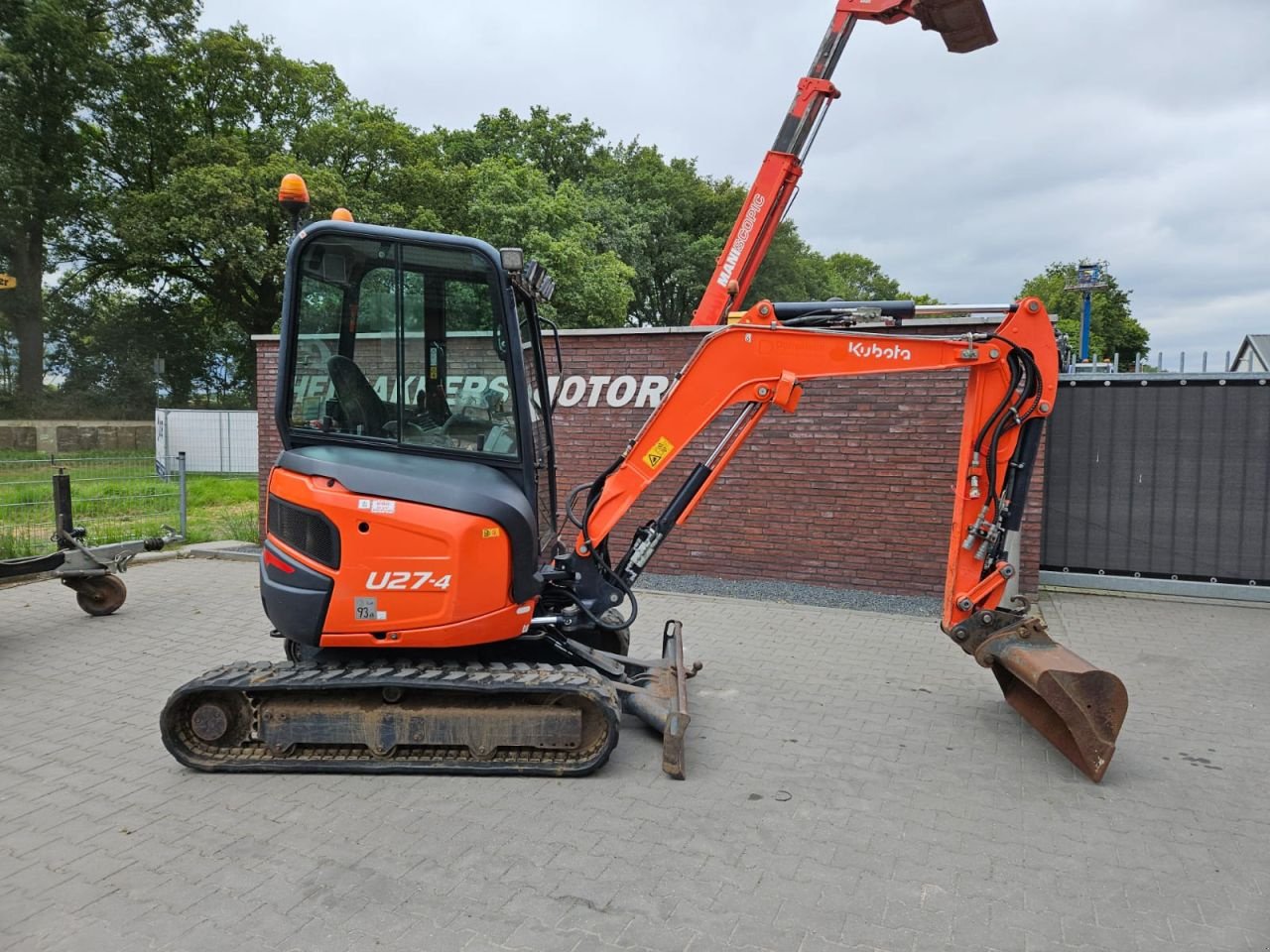 Minibagger tipa Kubota U 27 - 4, Gebrauchtmaschine u Nederweert (Slika 5)