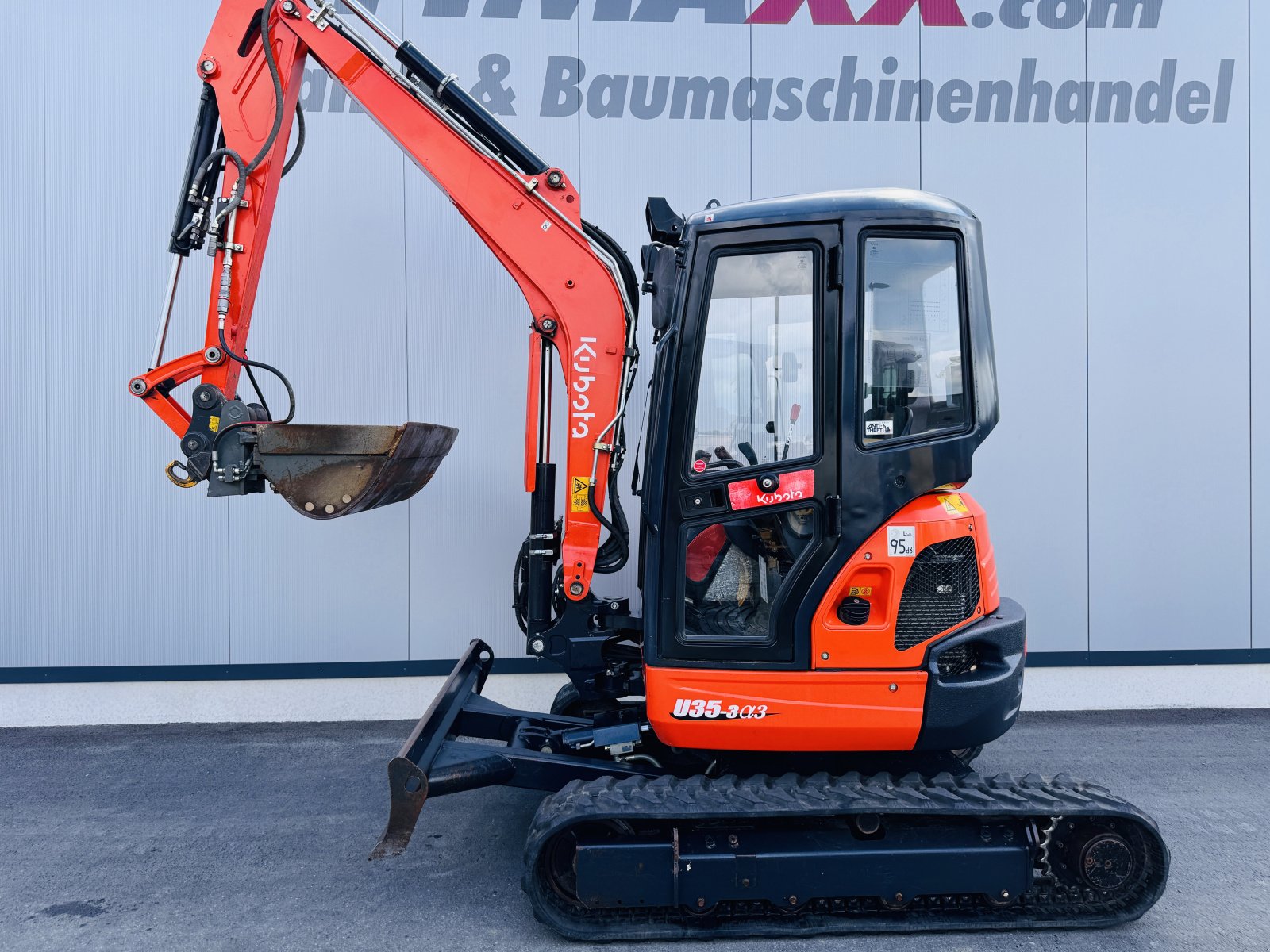 Minibagger typu Kubota U 35-3, Gebrauchtmaschine w Falkenstein (Zdjęcie 2)