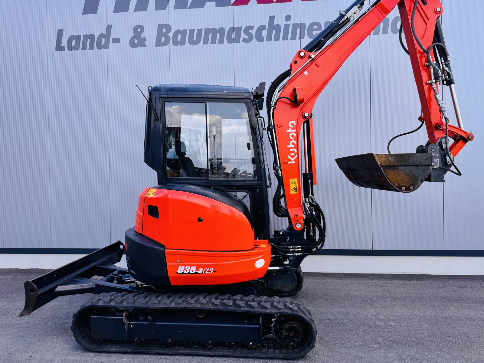 Minibagger des Typs Kubota U 35-3, Gebrauchtmaschine in Falkenstein (Bild 3)