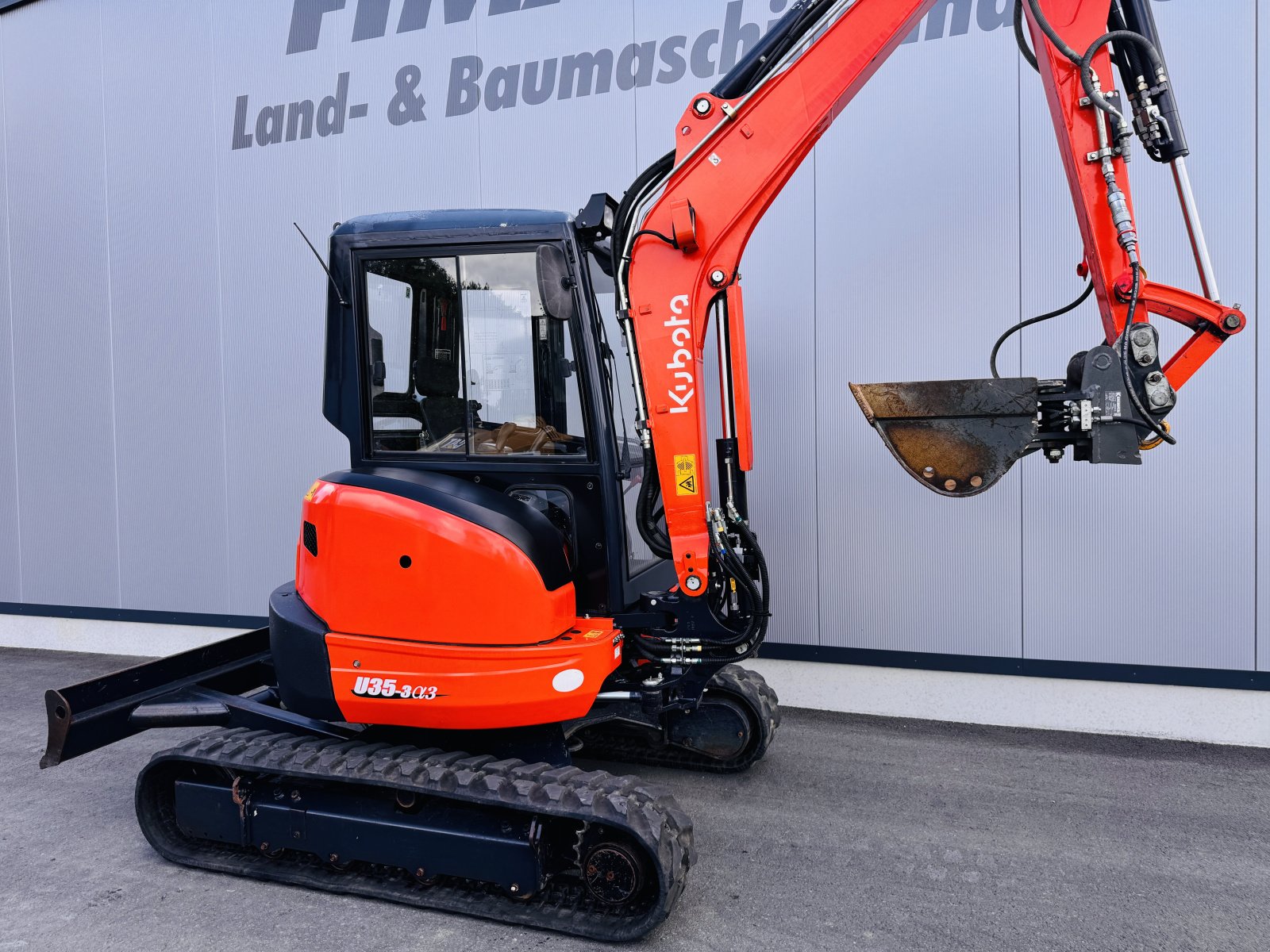 Minibagger du type Kubota U 35-3, Gebrauchtmaschine en Falkenstein (Photo 4)