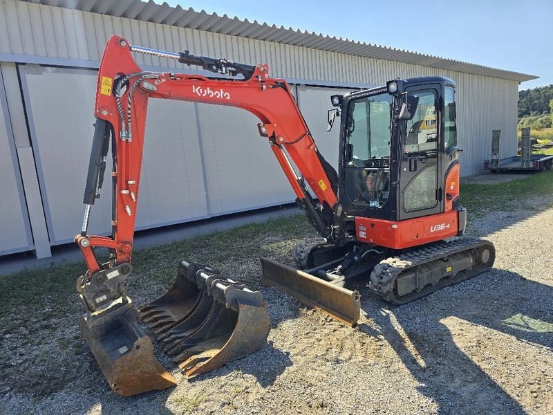 Minibagger van het type Kubota U 36-4, Gebrauchtmaschine in Gabersdorf (Foto 1)