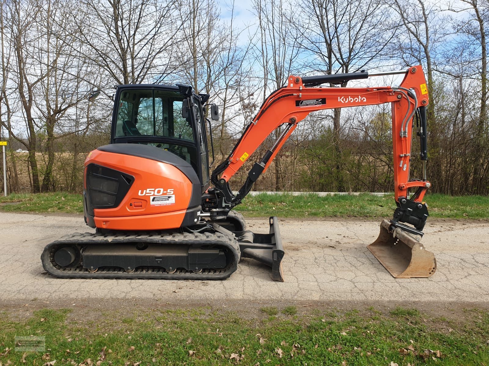 Minibagger del tipo Kubota U 50-5, Gebrauchtmaschine In Deutsch - Goritz (Immagine 2)