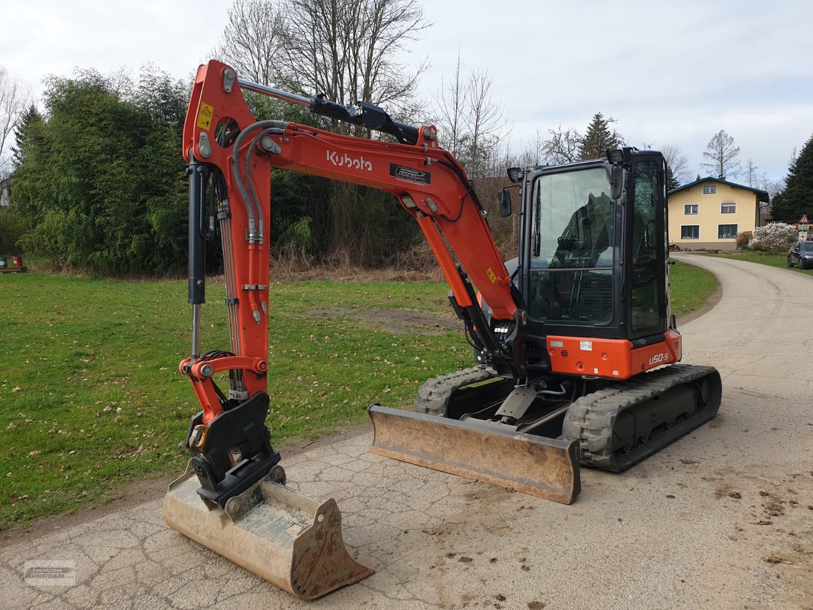 Minibagger van het type Kubota U 50-5, Gebrauchtmaschine in Deutsch - Goritz (Foto 3)