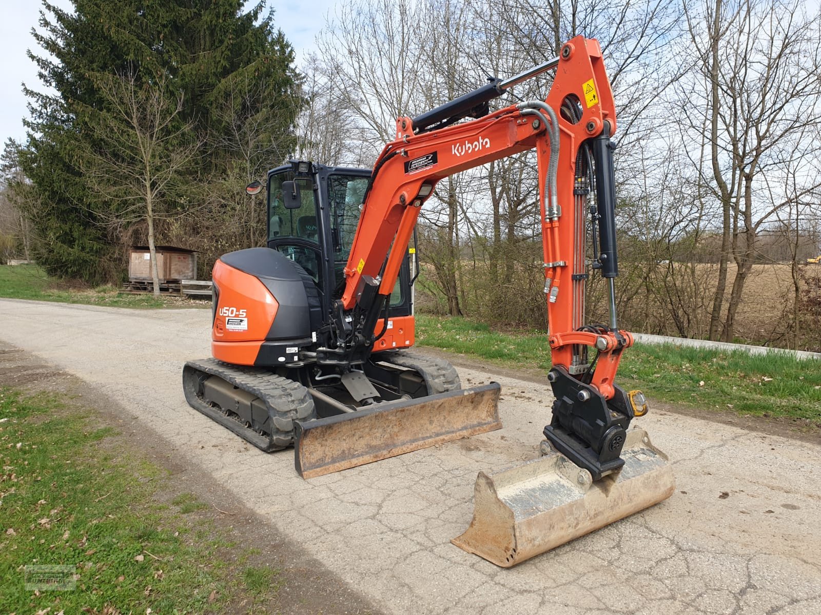 Minibagger des Typs Kubota U 50-5, Gebrauchtmaschine in Deutsch - Goritz (Bild 4)