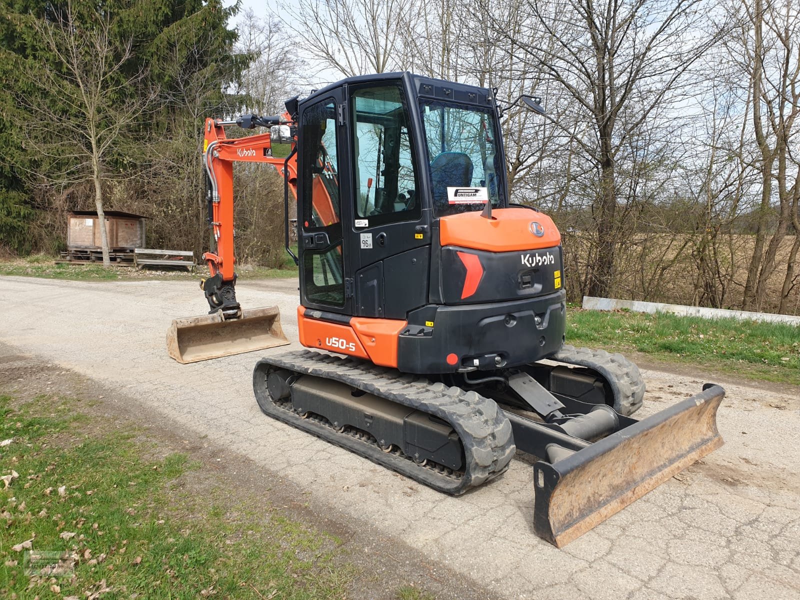 Minibagger от тип Kubota U 50-5, Gebrauchtmaschine в Deutsch - Goritz (Снимка 5)