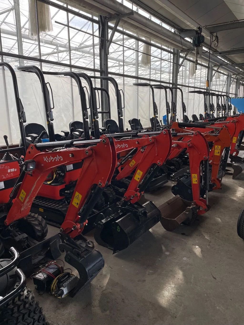 Minibagger van het type Kubota U10-3 bouwjaar 2017 nieuwe rupsen, Gebrauchtmaschine in Kwintsheul (Foto 11)