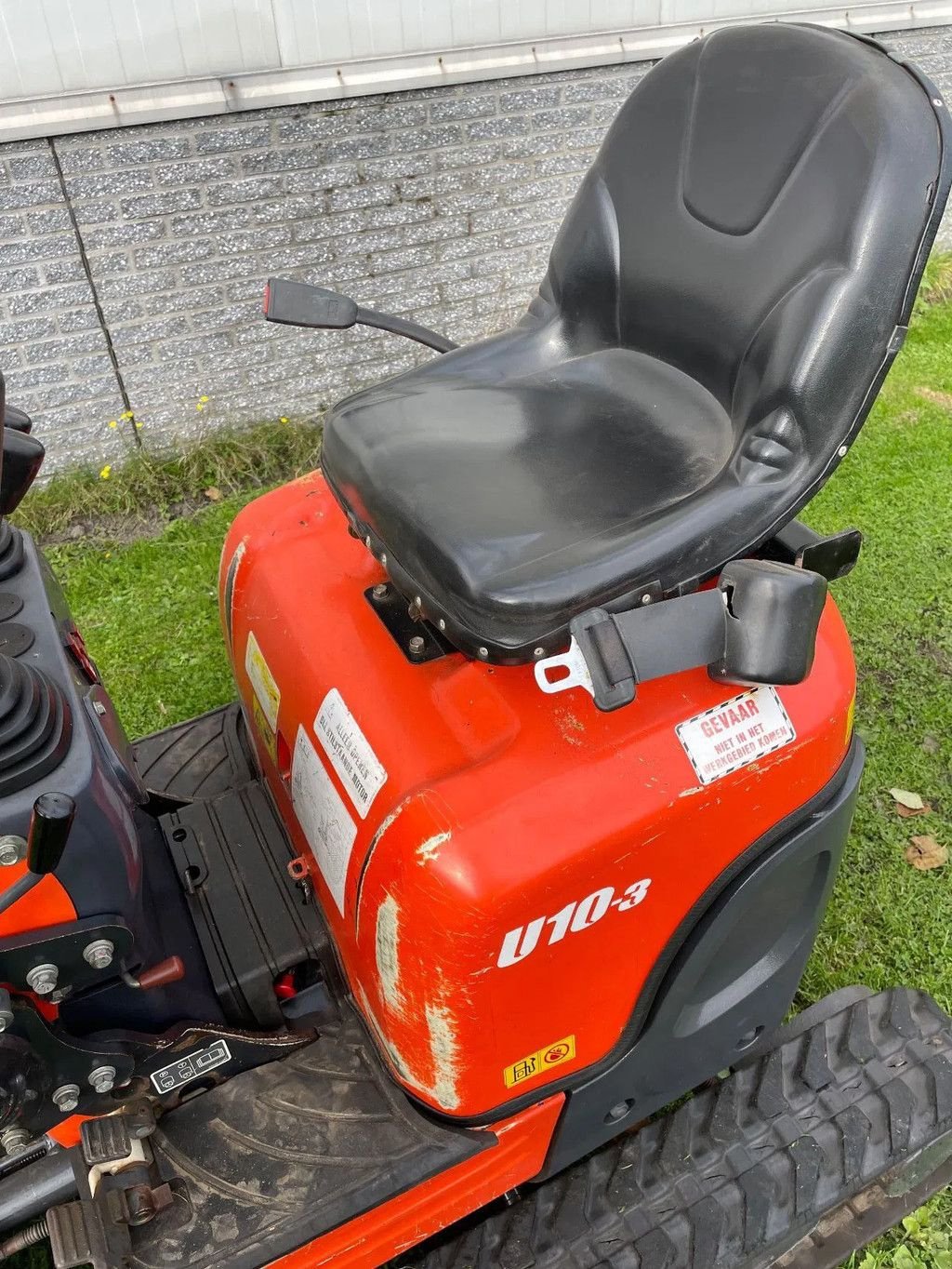 Minibagger van het type Kubota U10-3 bouwjaar 2017 nieuwe rupsen, Gebrauchtmaschine in Kwintsheul (Foto 3)