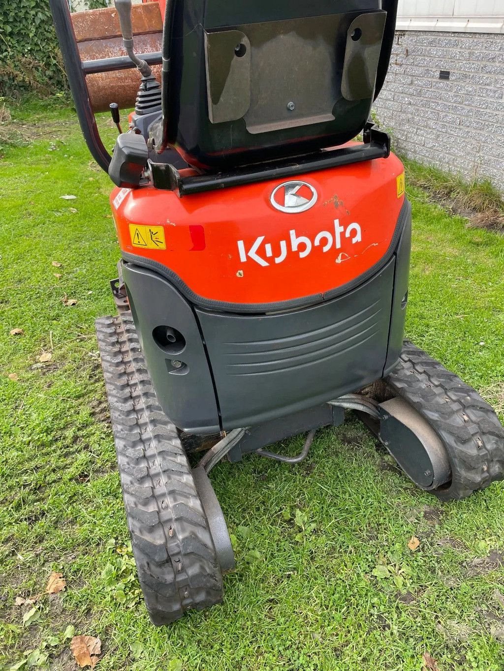 Minibagger van het type Kubota U10-3 bouwjaar 2017 nieuwe rupsen, Gebrauchtmaschine in Kwintsheul (Foto 4)