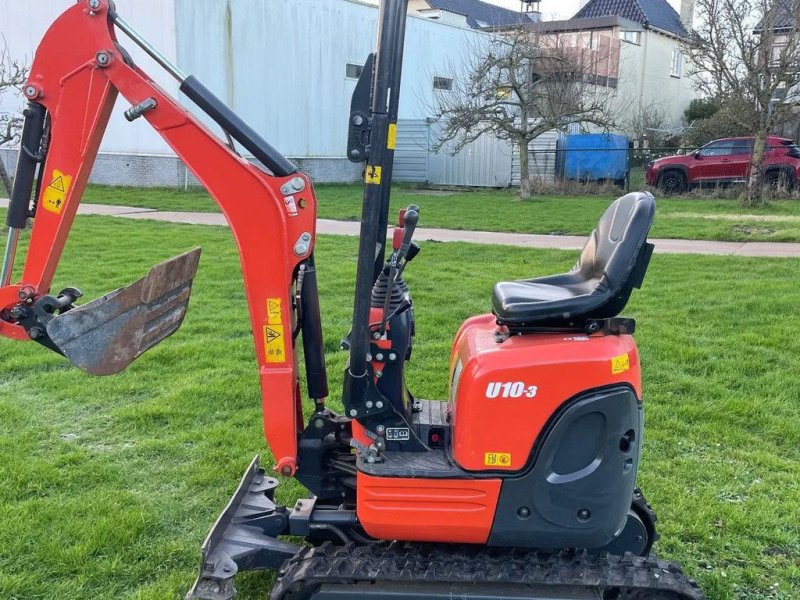 Minibagger типа Kubota U10-3 graafmachine 2021 met 670 uur, Gebrauchtmaschine в Kwintsheul (Фотография 1)