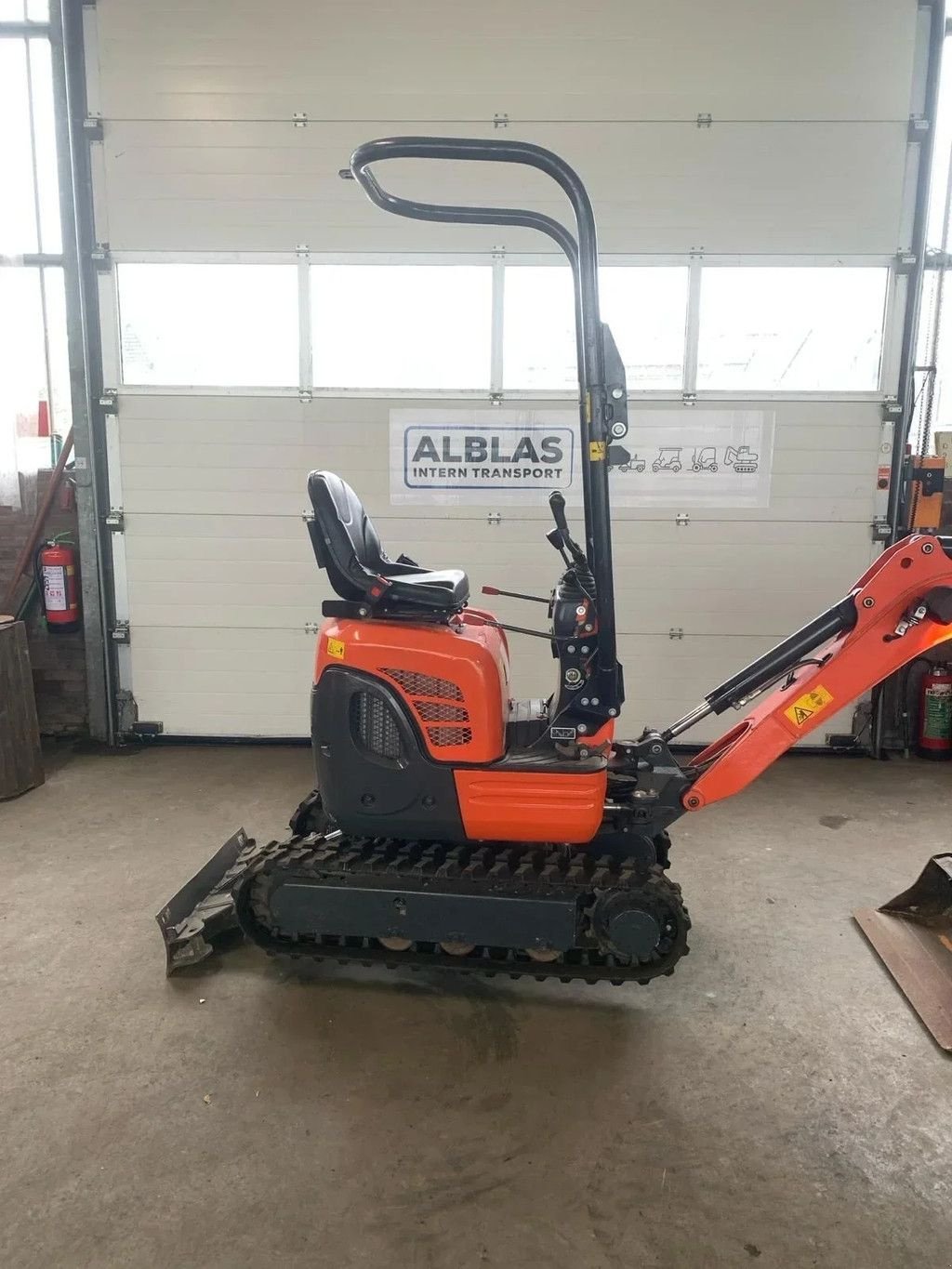 Minibagger типа Kubota U10-3 graafmachine 2021 slechts 670 uur, Gebrauchtmaschine в Kwintsheul (Фотография 5)