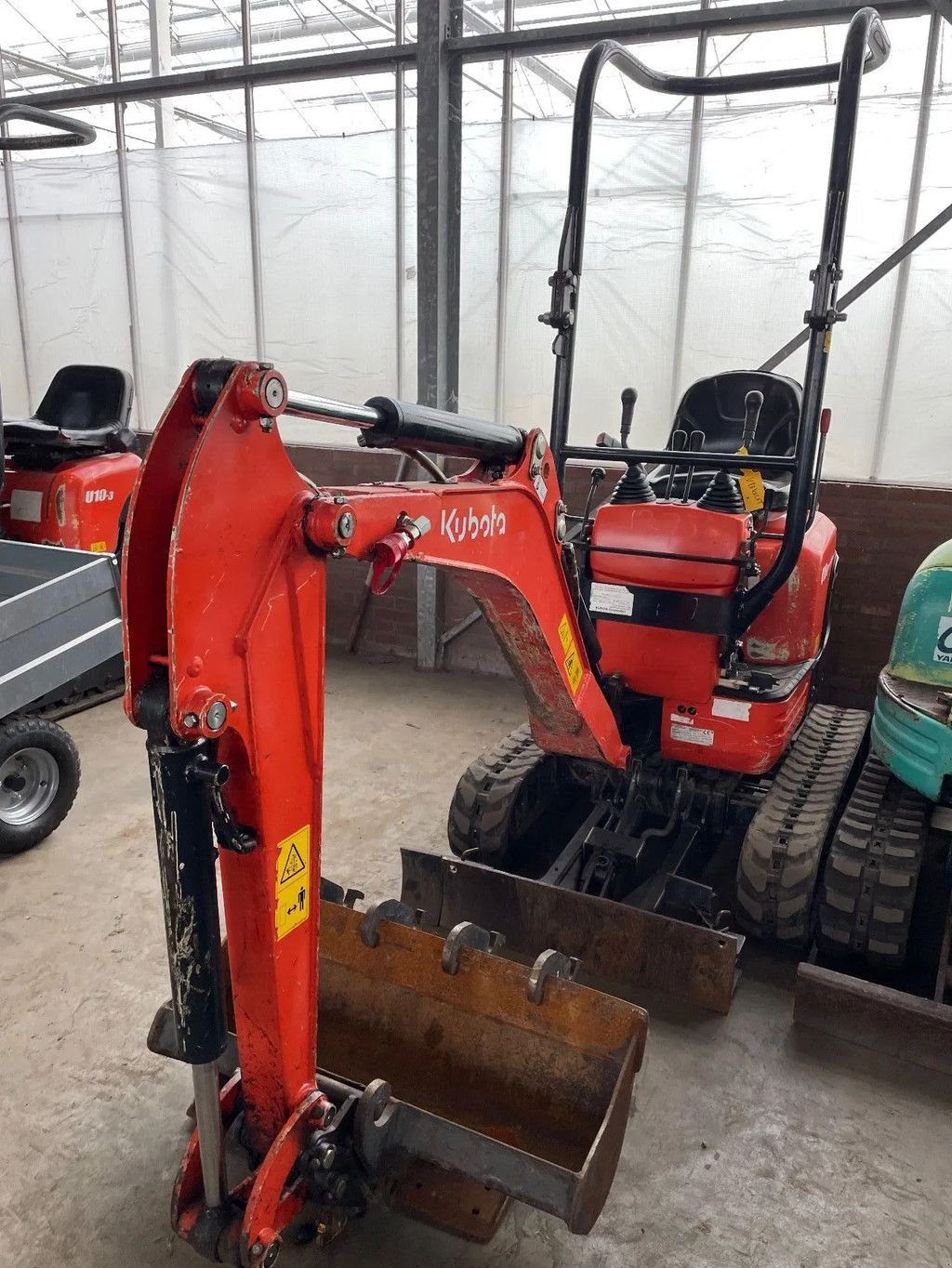 Minibagger za tip Kubota U10-3 minigraafmachine cw00, Gebrauchtmaschine u Kwintsheul (Slika 6)