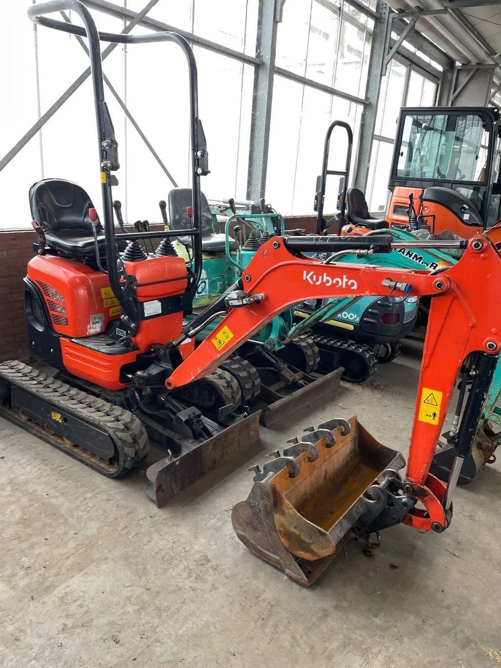 Minibagger tipa Kubota U10-3 minigraafmachine cw00, Gebrauchtmaschine u Kwintsheul (Slika 1)