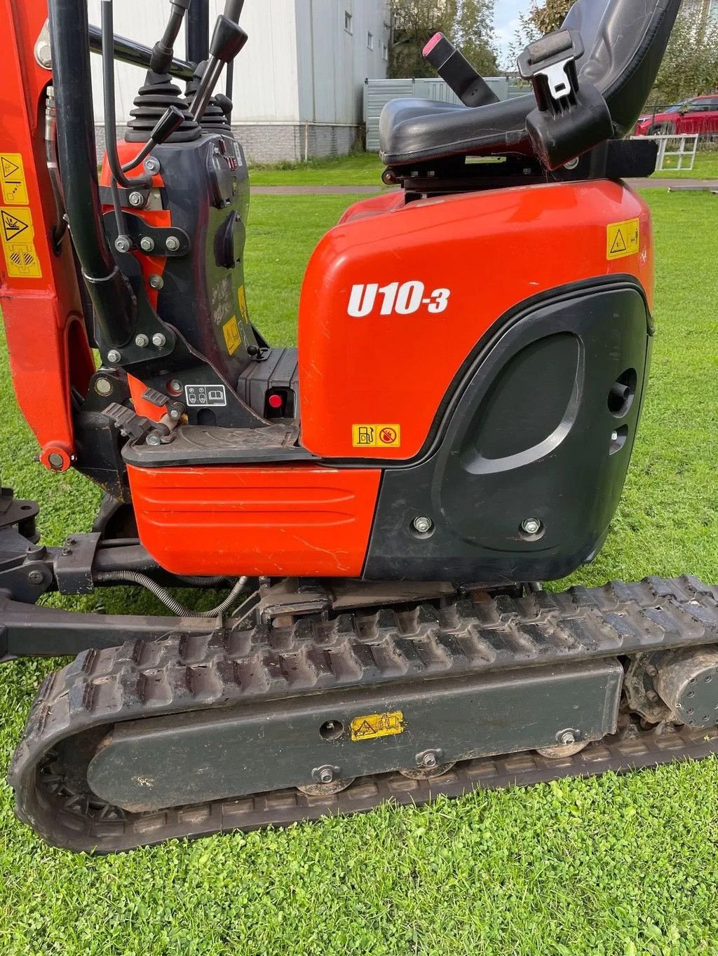 Minibagger a típus Kubota U10-3 minigraver 2021 slechts 495 uur!, Gebrauchtmaschine ekkor: Kwintsheul (Kép 3)