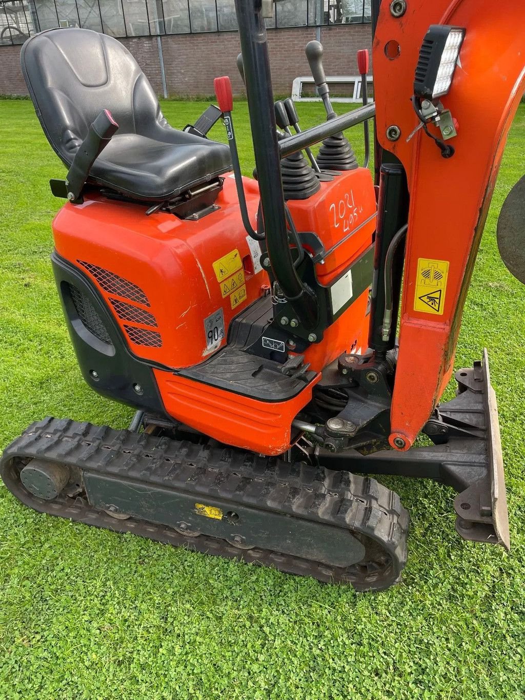 Minibagger typu Kubota U10-3 minigraver 2021 slechts 495 uur!, Gebrauchtmaschine v Kwintsheul (Obrázek 9)