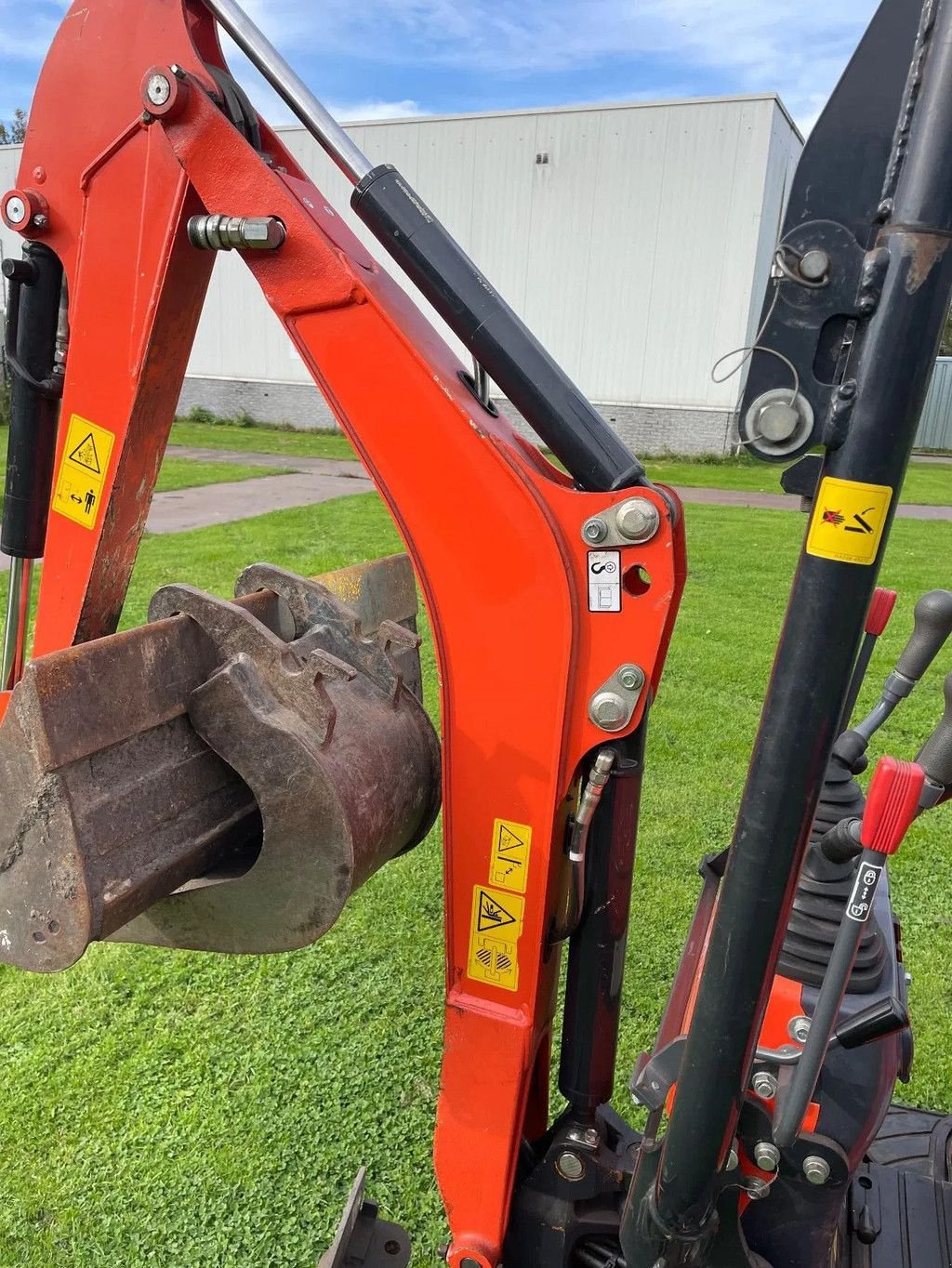 Minibagger typu Kubota U10-3 minigraver 2021 slechts 495 uur!, Gebrauchtmaschine v Kwintsheul (Obrázek 10)