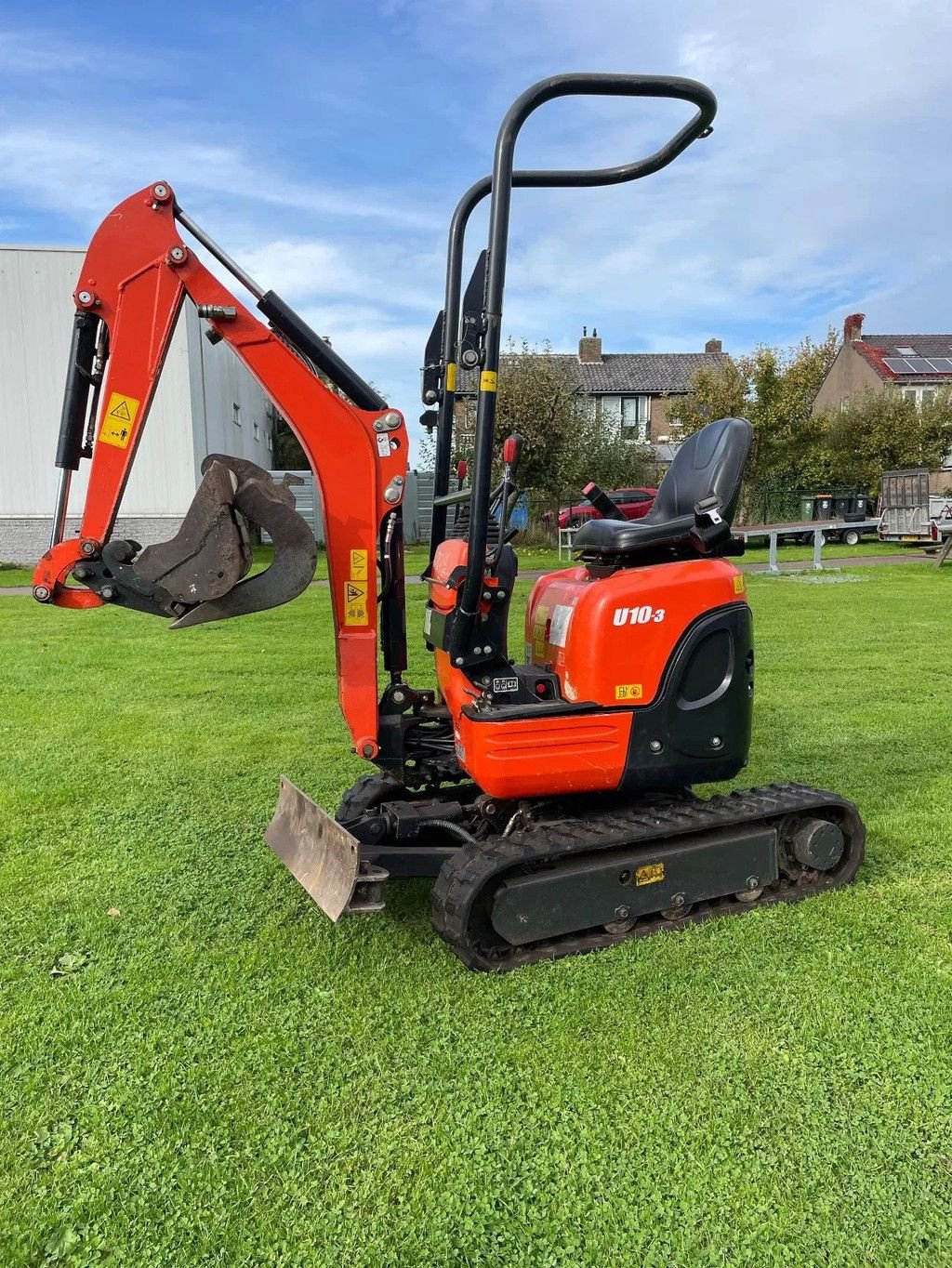 Minibagger tip Kubota U10-3 minigraver 2021 slechts 495 uur!, Gebrauchtmaschine in Kwintsheul (Poză 2)