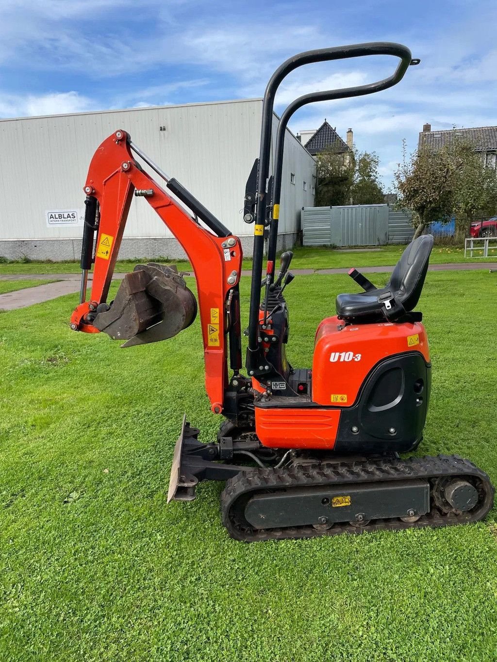 Minibagger типа Kubota U10-3 minigraver 2021 slechts 495 uur!, Gebrauchtmaschine в Kwintsheul (Фотография 1)