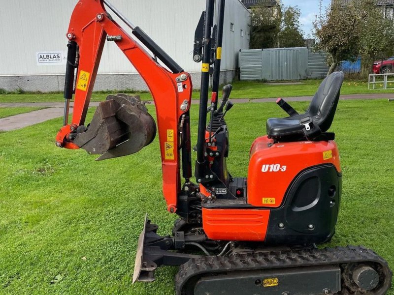 Minibagger des Typs Kubota U10-3 minigraver 2021 slechts 495 uur!, Gebrauchtmaschine in Kwintsheul