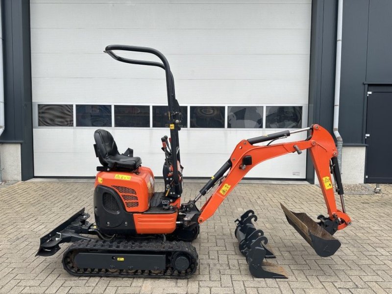 Minibagger del tipo Kubota U10-3 Minigraver Diesel Graafmachine 2021 ! 690 uur ! As New !, Gebrauchtmaschine en VEEN (Imagen 1)