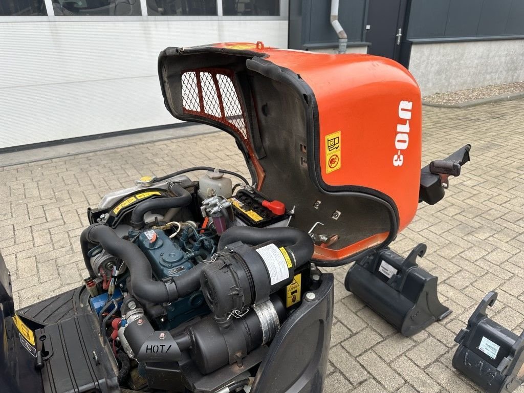 Minibagger tipa Kubota U10-3 Minigraver Diesel Graafmachine 2021 ! 690 uur ! As New !, Gebrauchtmaschine u VEEN (Slika 3)