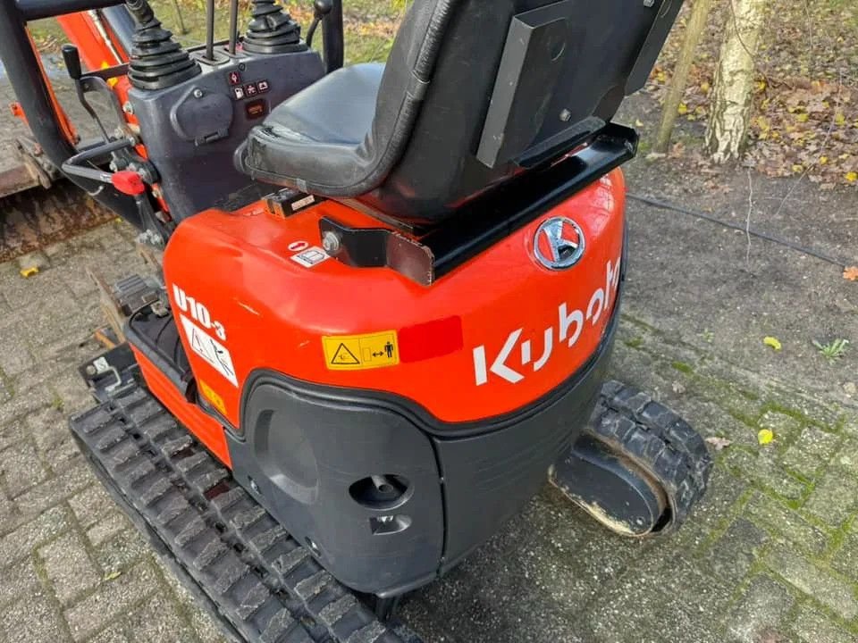 Minibagger of the type Kubota U10-3 Minigraver &quot;LEASE&quot;, Gebrauchtmaschine in Harskamp (Picture 8)