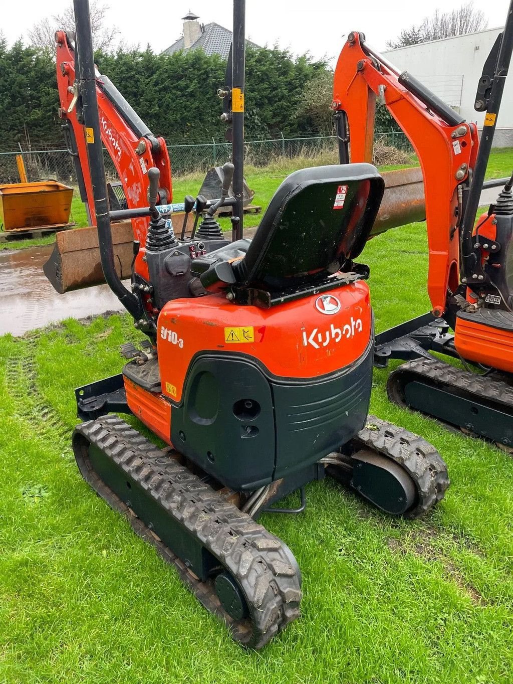 Minibagger des Typs Kubota U10-3 minigravers 2016 met 1100 en 1053 uur, Gebrauchtmaschine in Kwintsheul (Bild 2)