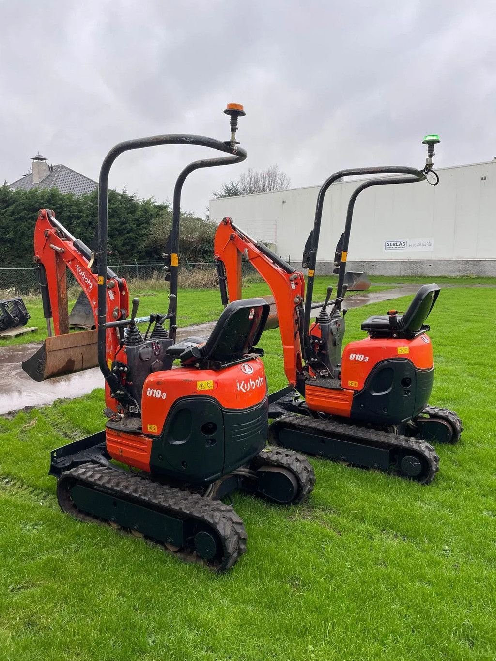 Minibagger des Typs Kubota U10-3 minigravers 2016 met 1100 en 1053 uur, Gebrauchtmaschine in Kwintsheul (Bild 1)