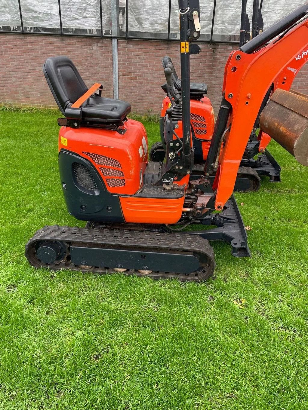 Minibagger des Typs Kubota U10-3 minigravers 2016 met 1100 en 1053 uur, Gebrauchtmaschine in Kwintsheul (Bild 11)