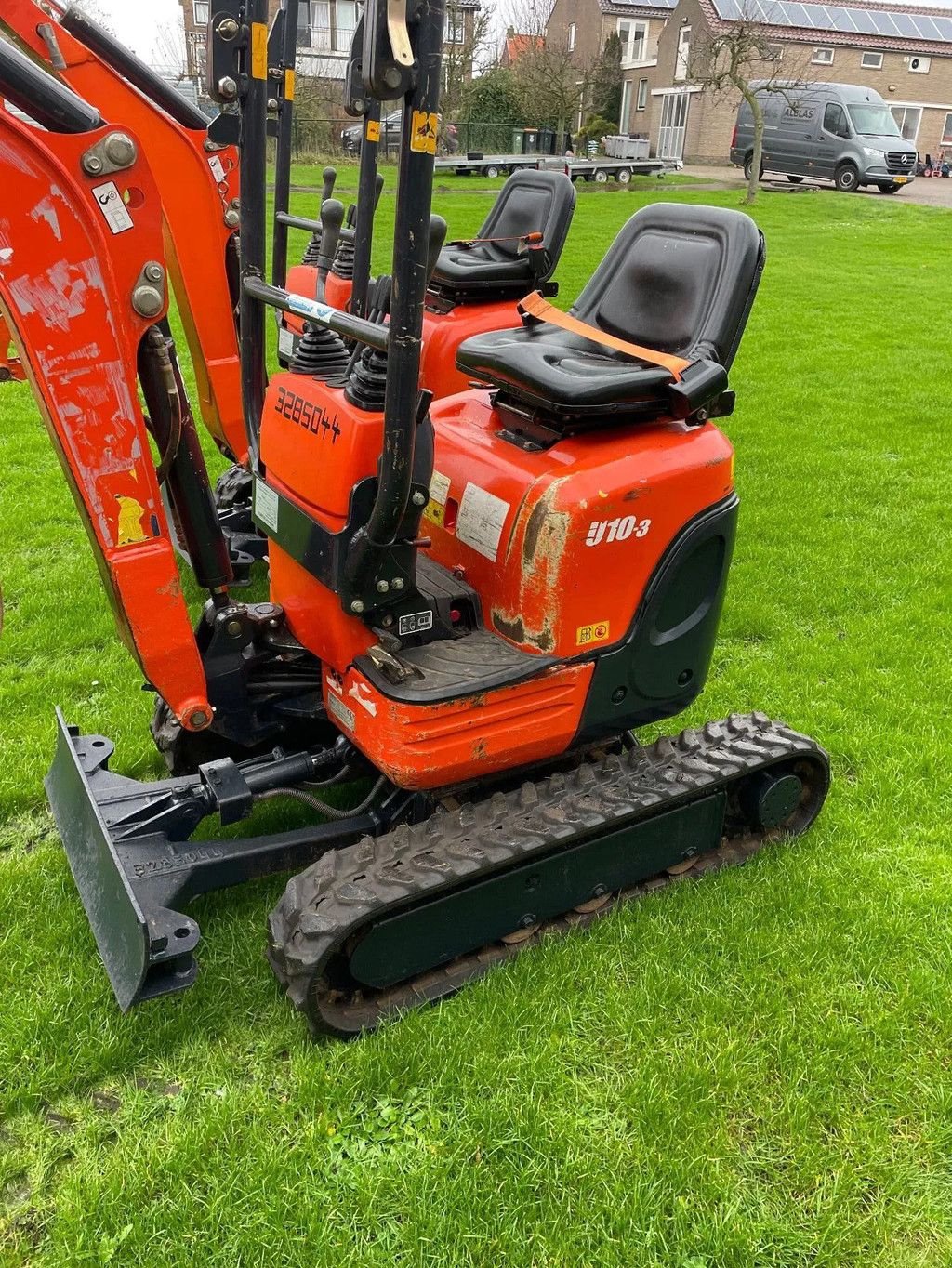 Minibagger des Typs Kubota U10-3 minigravers 2016 met 1100 en 1053 uur, Gebrauchtmaschine in Kwintsheul (Bild 3)