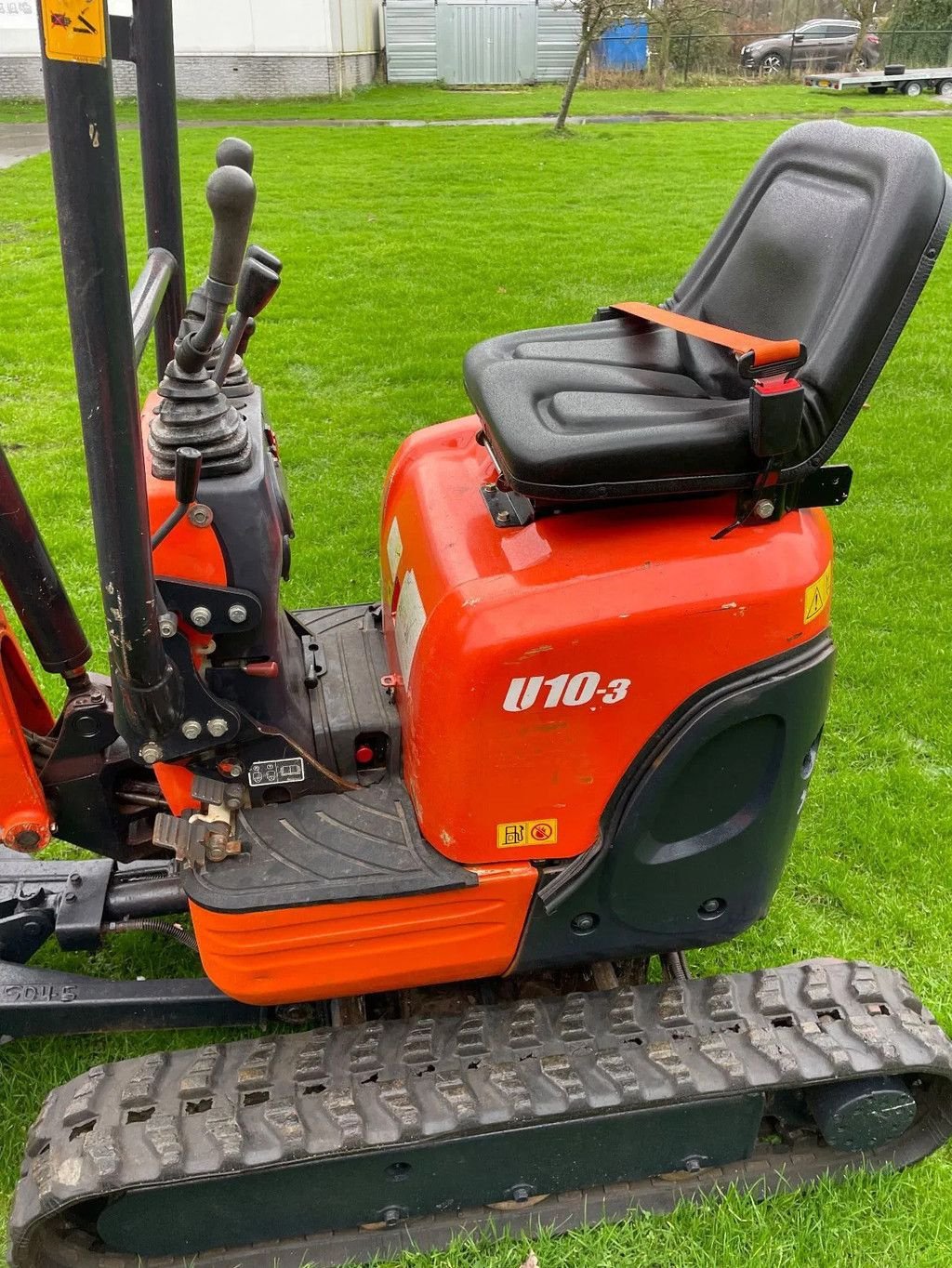 Minibagger des Typs Kubota U10-3 minigravers 2016 met 1100 en 1053 uur, Gebrauchtmaschine in Kwintsheul (Bild 9)