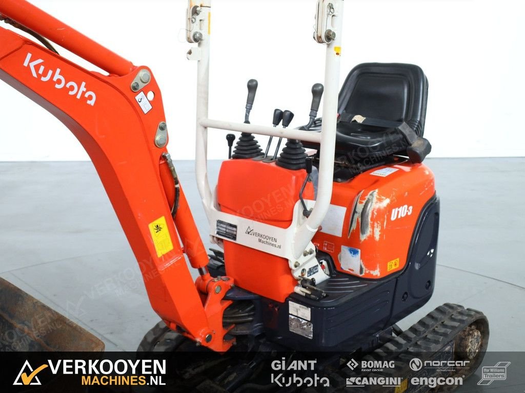 Minibagger typu Kubota U10-3, Gebrauchtmaschine w Vessem (Zdjęcie 11)