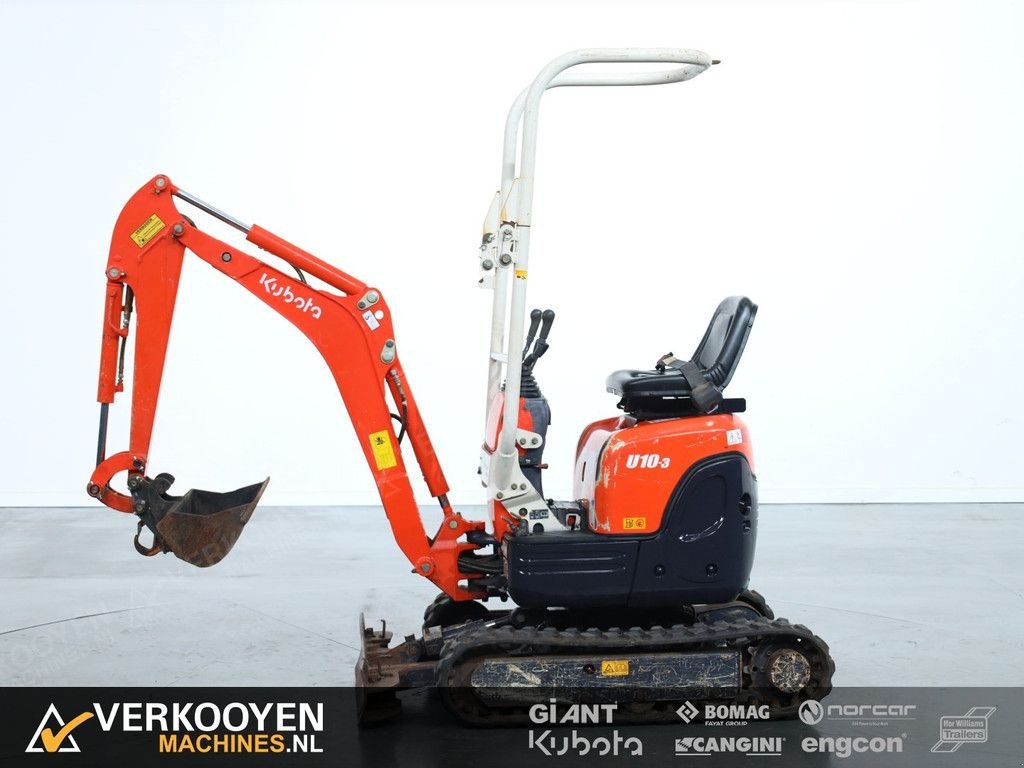 Minibagger типа Kubota U10-3, Gebrauchtmaschine в Vessem (Фотография 2)