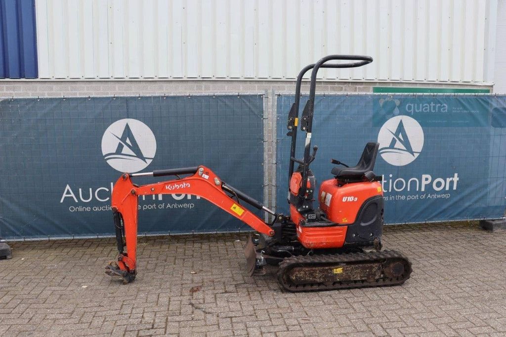 Minibagger du type Kubota U10-3, Gebrauchtmaschine en Antwerpen (Photo 1)