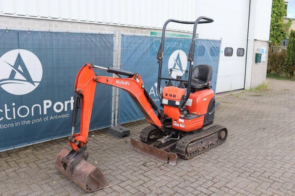 Minibagger van het type Kubota U10-3, Gebrauchtmaschine in Antwerpen (Foto 9)