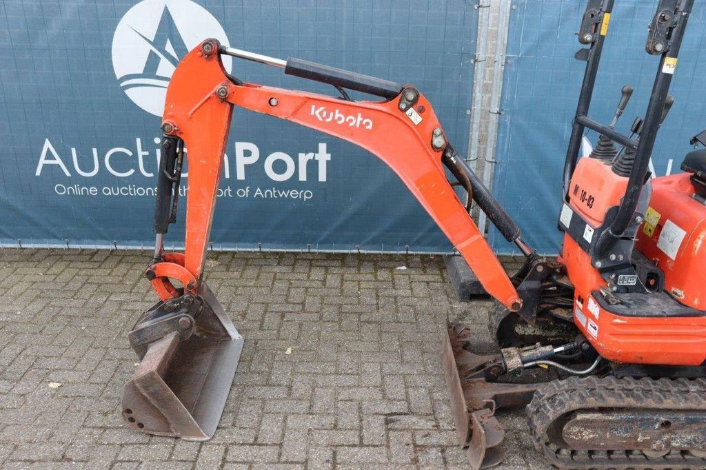 Minibagger типа Kubota U10-3, Gebrauchtmaschine в Antwerpen (Фотография 11)