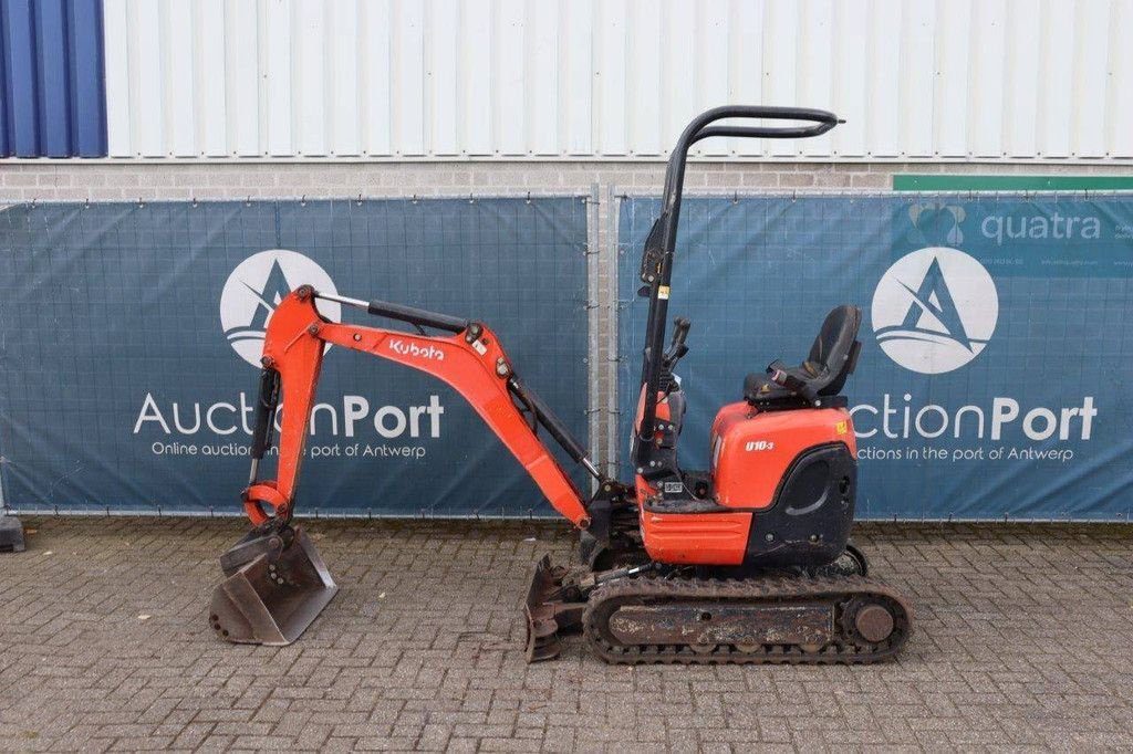 Minibagger van het type Kubota U10-3, Gebrauchtmaschine in Antwerpen (Foto 2)