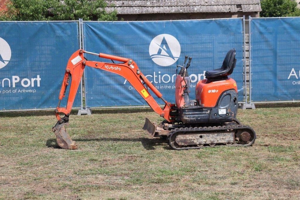 Minibagger Türe ait Kubota U10-3, Gebrauchtmaschine içinde Antwerpen (resim 1)