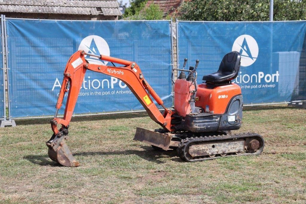 Minibagger Türe ait Kubota U10-3, Gebrauchtmaschine içinde Antwerpen (resim 10)